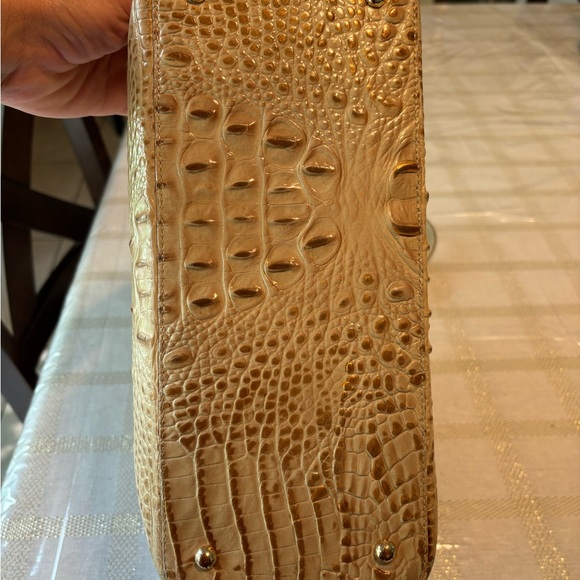 COPY - Brahmin Medium Asher tote bag in croc leather. Medium Zip Top Tote. - Picture 6 of 6